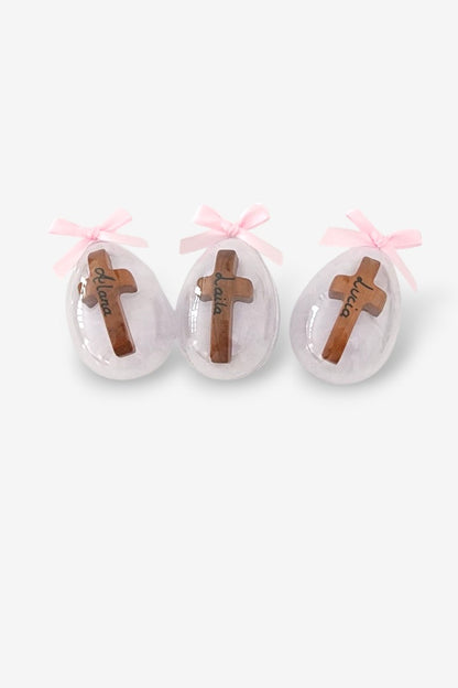 Easter Egg Small - Personalised Comfort Cross