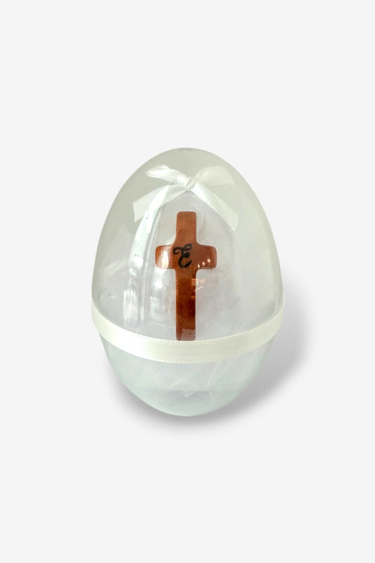 Easter Egg - Personalised Comfort Cross